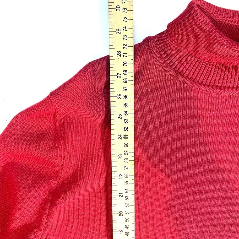 Aron Imani Men’s Red Turtleneck Sweater XXXL - Picture 7 of 9
